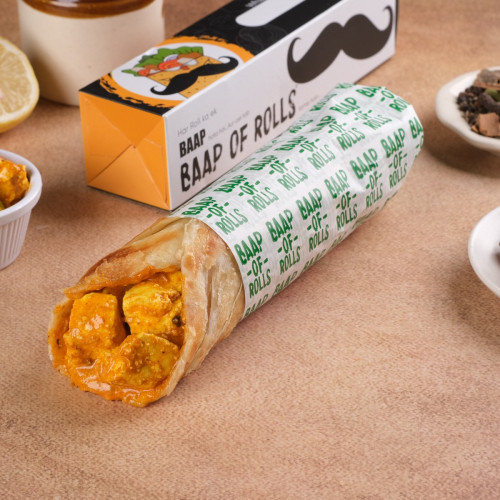 butter paneer roll