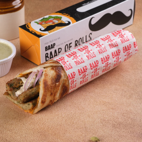 chicken seekh roll