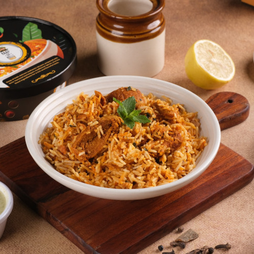 soya chaap biryani
