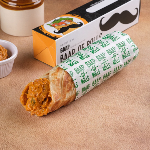 tandoori soya chaap roll